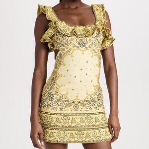 Zimmermann Matchmaker Frilled Mini Dress